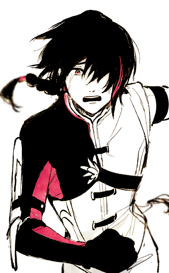 「自分を許せない涙。
このシーンはレンというキャラを確立させたと思う。 #RWBY」|みず(日付変わる前に寝ましょうキャンペーン)のイラスト