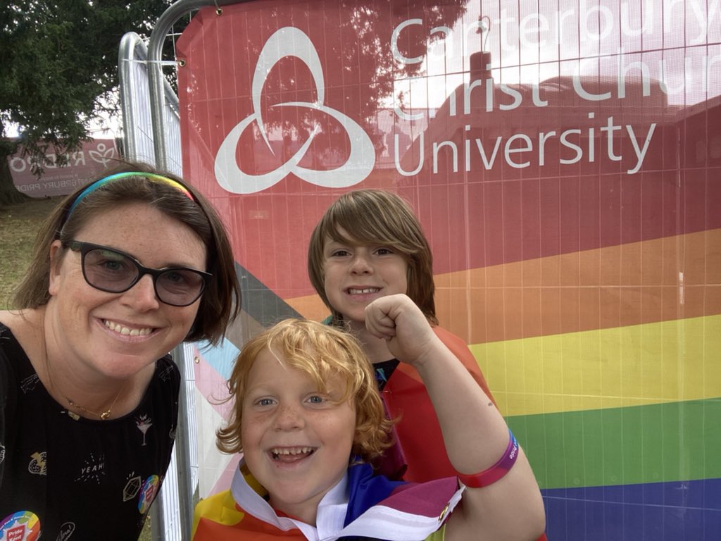 Rocking #pridecanterbury. Anyone else from <a href="/CCCUArtsHumsEd/">CCCU Arts, Humanities & Education</a> here?