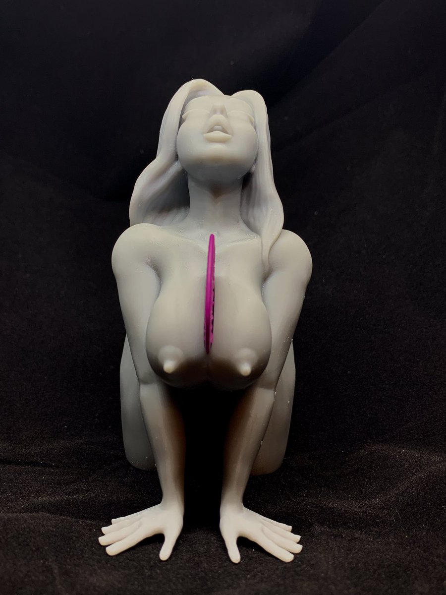 DeadSculpts's tweet photo. Resin print of Pick Tease guitar pick holder. Looks so much nicer in resin. STL available in Cults. This sculpt was inspired by @BishoujoMom. #bishoujomom #3dprint #sexy #digitalsculpting https://t.co/nq8lsjKL0J… https://t.co/4HVbjPW5Zr