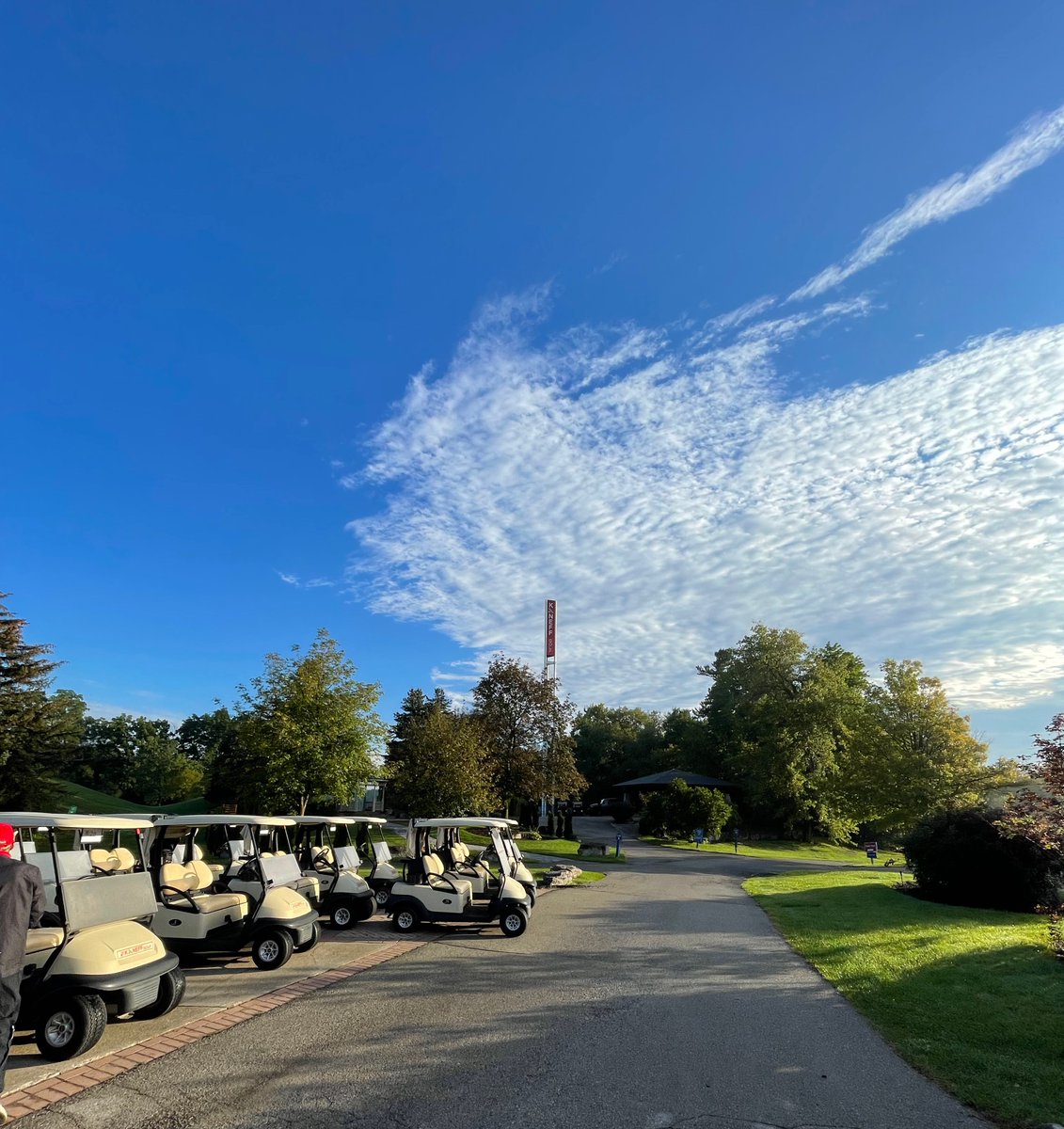 We have ourselves a day of perfect golf weather. 👌👌👌 #kaneffgolf