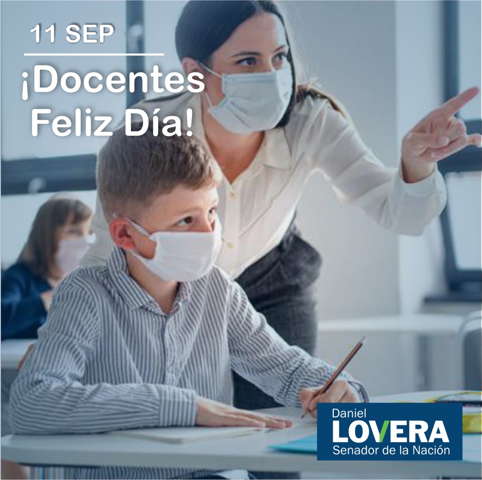 ¡Feliz día docentes! Quienes nos han acompañado, educado. Quienes forman ciudadanos y quienes nos muestran lo apasionante de aprender cosas nuevas. Un gran saludo y reconocimiento a todos los pampeanos y pampeanas que encarnan la vocación docente