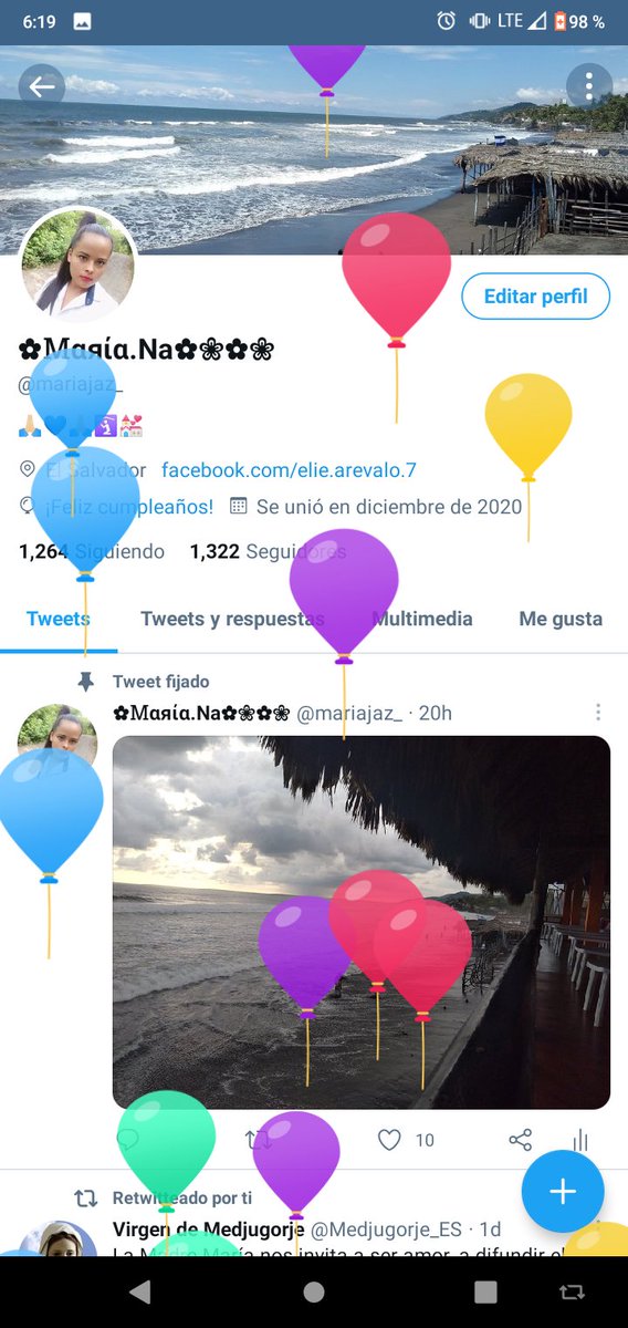 ☺️☺️🥰🥳
Gracias twitter. Mi primer feliz cumple del día 🥳