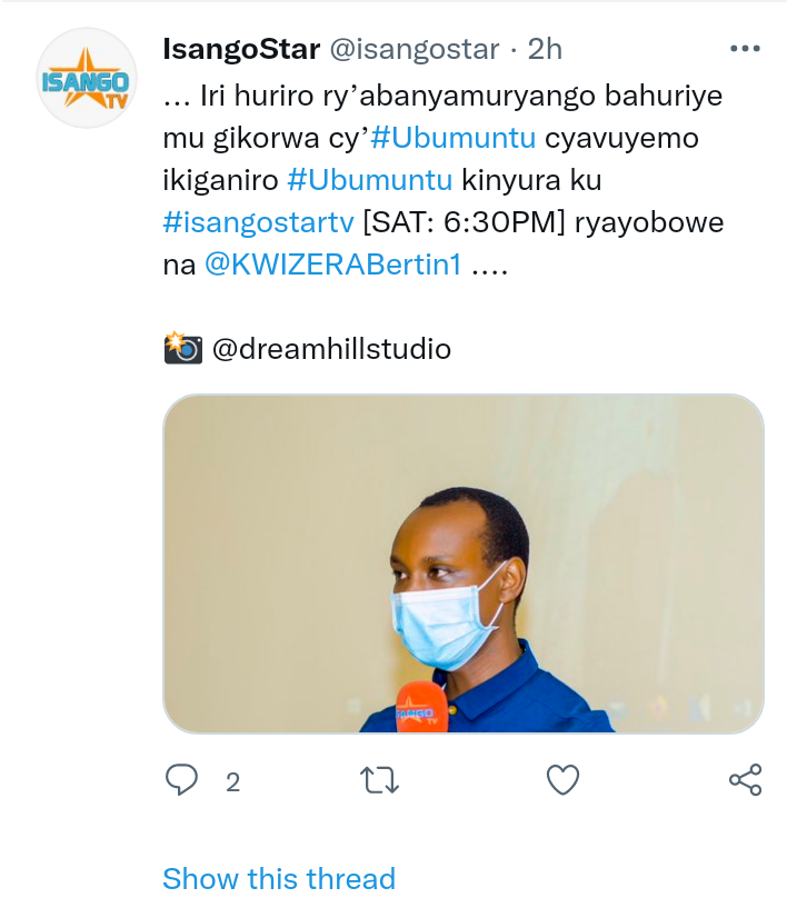 KWIZERABertin1's tweet photo. Umuntu ni nkundi mureke tugire Ubumuntu https://t.co/74mBK6Hb85