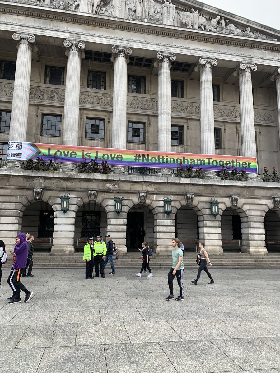 Supporting Pride in Nottingham