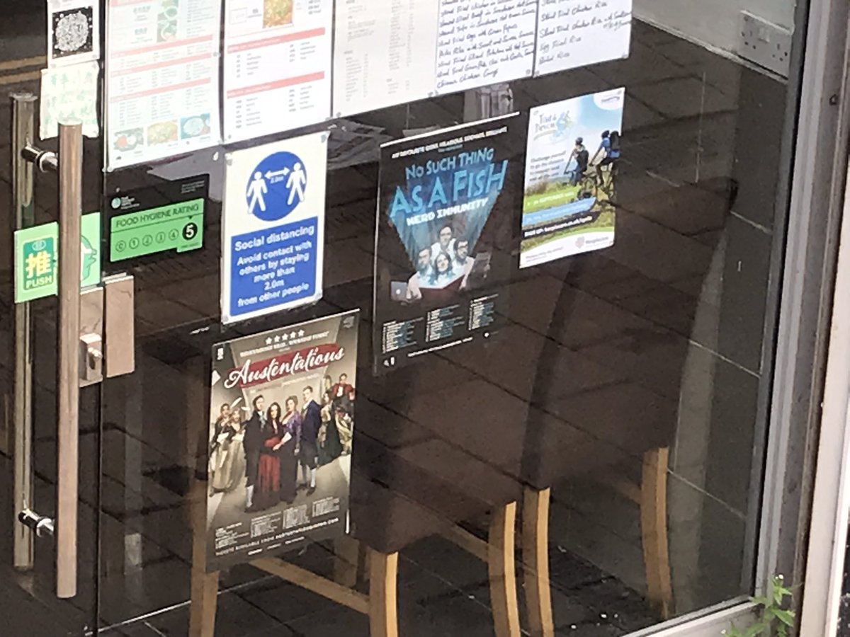 marieharrison's tweet photo. @andrewhunterm Have you got a side-hustle putting up posters in Exeter? https://t.co/PwdX3nHdNW
