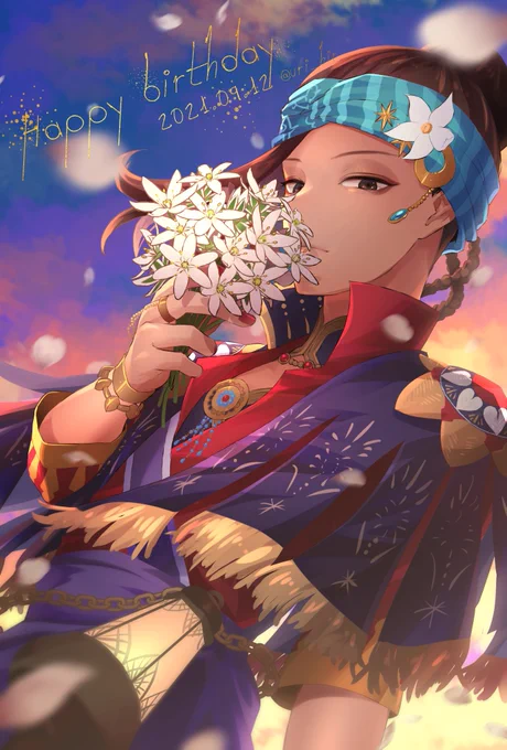 #ジャミル・バイパー誕生祭2021
#ツイステファンアート

フライングでごめんね👼おめでとう心のオアシス 