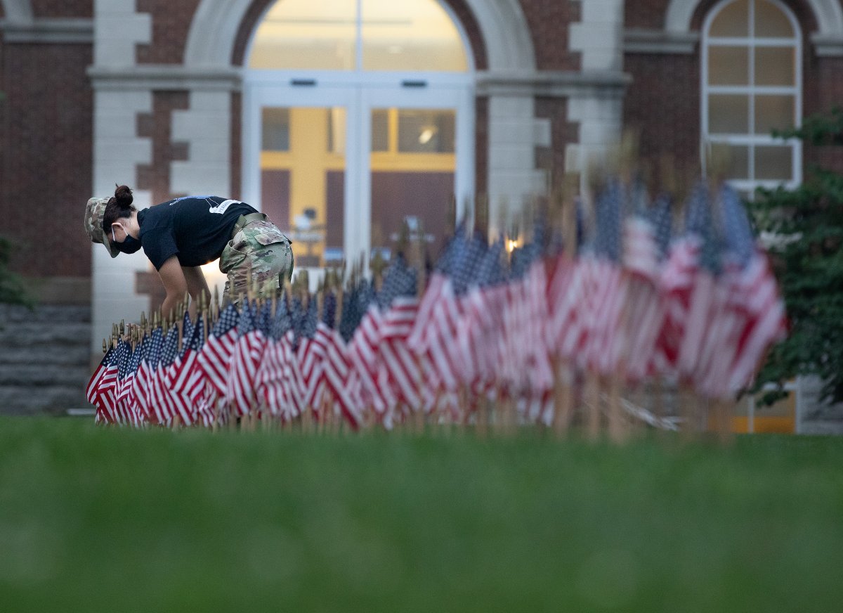 Today on the 20th anniversary of 9/11, we are remembering those who lost their lives in the deadliest terrorist attack in human history. 

We will #NeverForget.