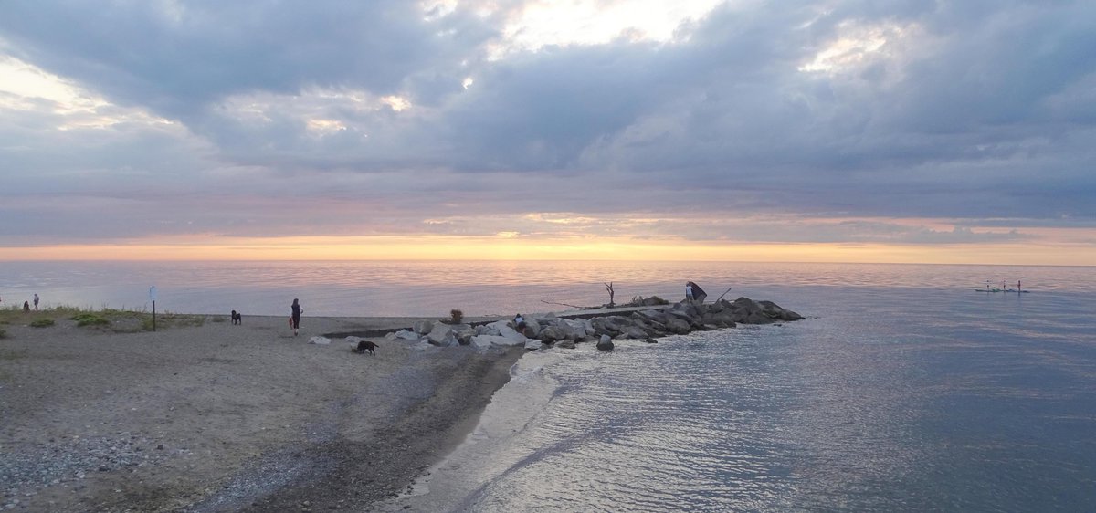 DaphneLHunt1's tweet photo. #Sunrise #TheSunriseProject #RCHarris #Toronto #Scarborough #LakeOntario #TorontoLakefront #BirchCliff #TOBeach https://t.co/ObEx3Te0Gc
