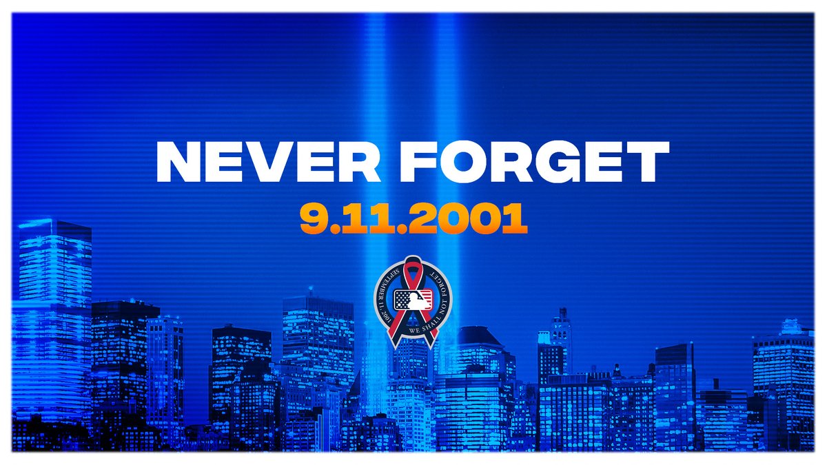 Mets's tweet photo. We will #NeverForget. 🇺🇸 https://t.co/9gH3id5BeU