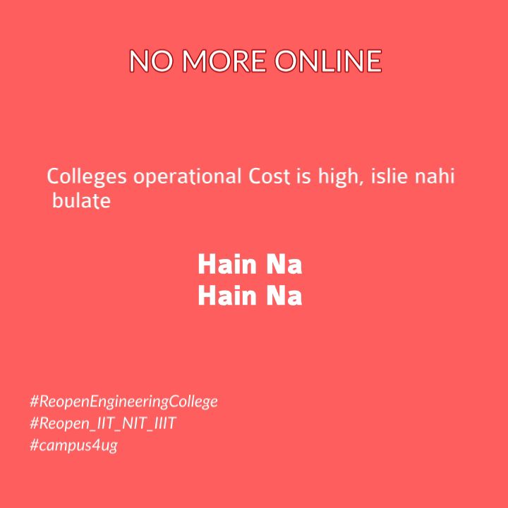 urdictator420's tweet photo. #Reopen_IIT_IIIT_NIT
कब तक बोझ संभाला जाए
द्वंद्व कहां तक पाला जाए
 #Reopen_IITR 
#Reopen_IIT_IIIT_NIT #campus4ug #college #IITR
@iitroorkee @narendramodi @INCIndia @ravishndtv https://t.co/3gBZDuSVEN