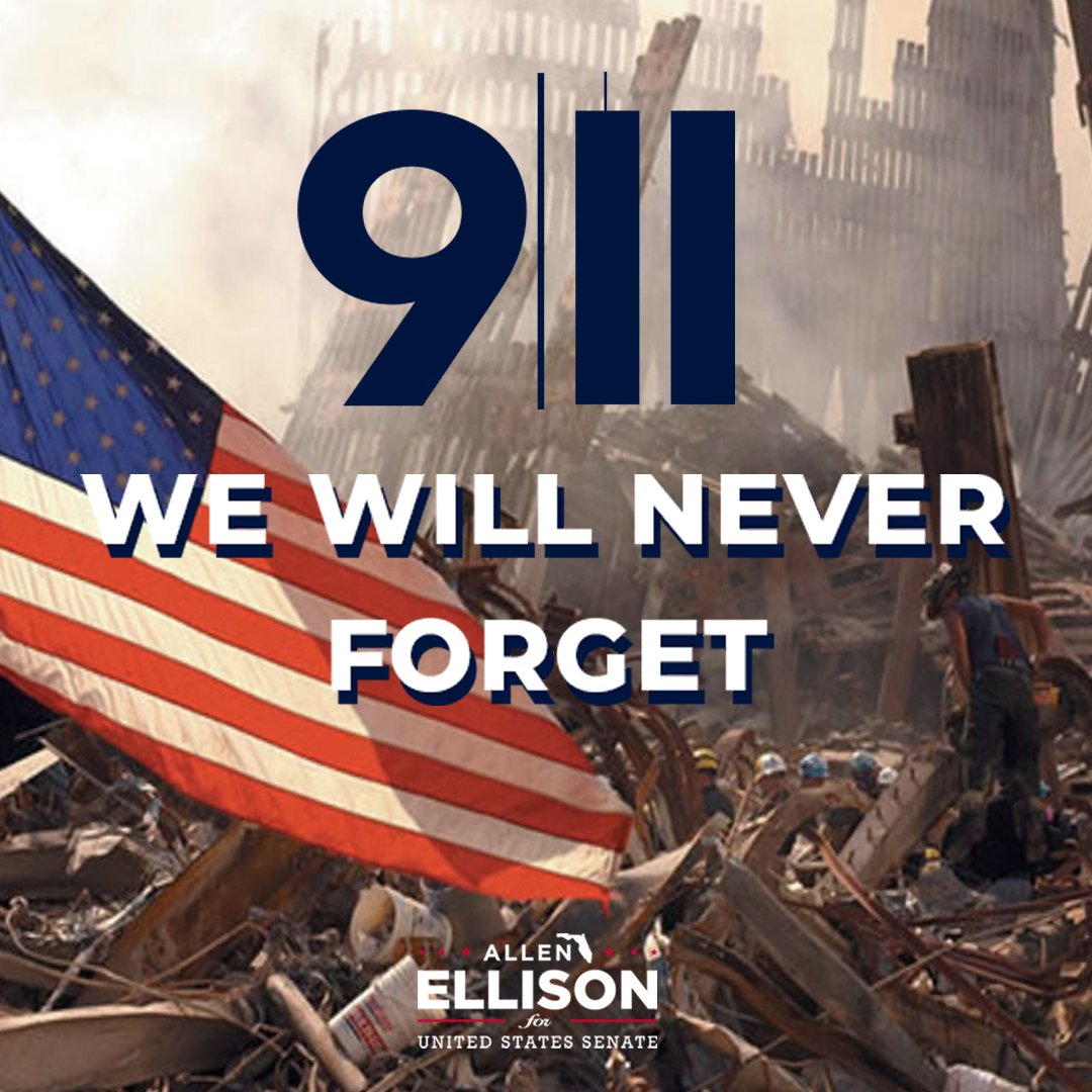 UnitedAmerica24's tweet photo. Today, on the 20-year anniversary of September 11th, we remember those who lost their lives and honor the first responders who bravely helped evacuate people and provided aid. (1/3) https://t.co/mRXqy4GWoD