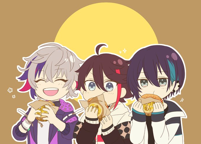 もぐもぐメ🌕🍔 