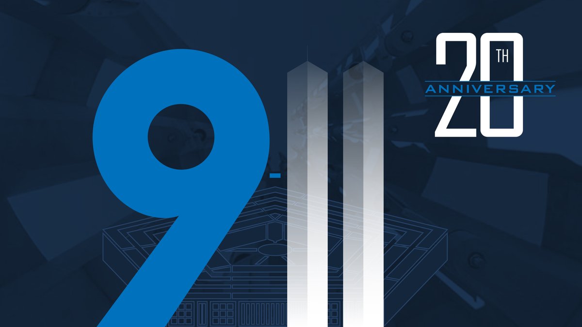 On this 20th anniversary of 9/11 we remember all those lost that day. We honor the service and sacrifice of each first responder, servicemember and family member who has answered the Nation’s call since. #WeRemember911