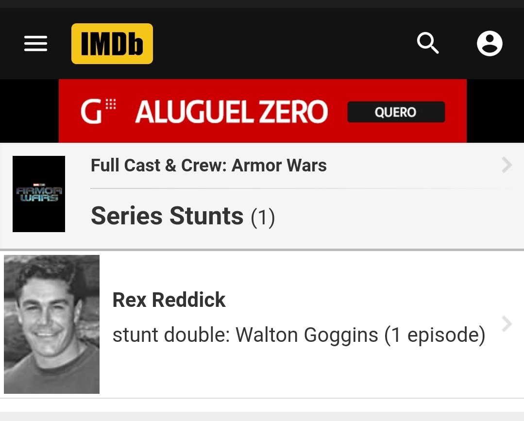 War Machine BR ⎊ on X: 🚨🚨 EQUIPE ARMOR WARS 🚨🚨 O imdb