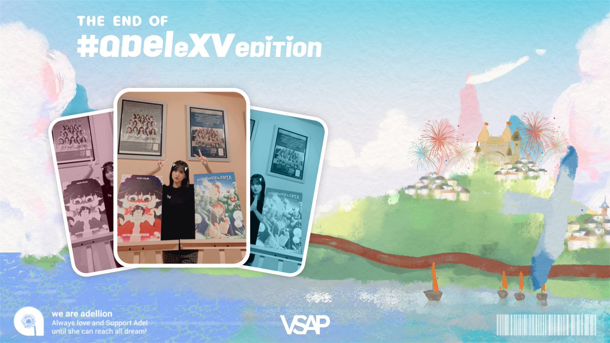 sen2402_'s tweet photo. Dengan selesainya show tadi, begitu pula rangkain projek #ADELeXVedition dari Adellion. izinkan saya bikin desain ala-ala wkwk, soal cerita-cerita kyknya beberapa dari kita udah ngejelasin bagaimana serunya ngerjain projek ini. semoga saja kedepan akan selalu seperti itu⨠https://t.co/82TqQRuzLo