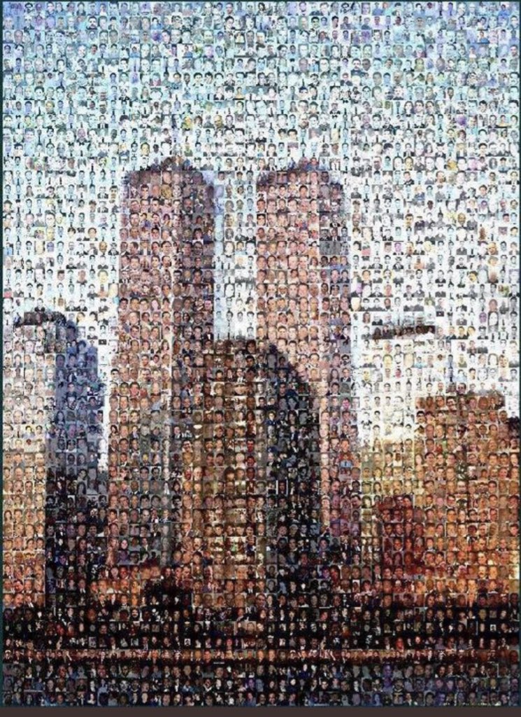 Love with all those mourning today, gratitude with all those who bravely worked to rescue their fellows. Memories of the bravery and resilience in this beautiful city ❤️#911Anniversary