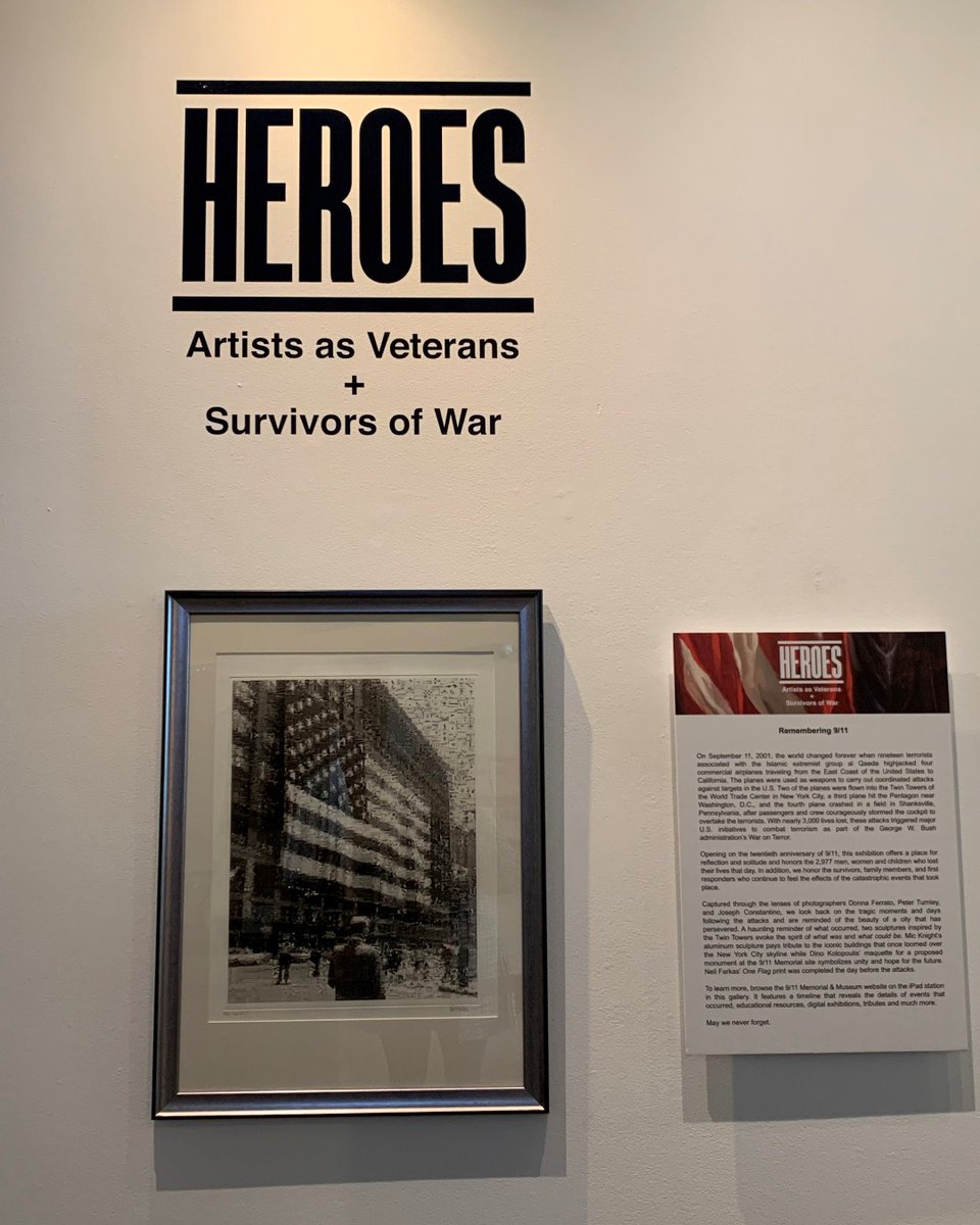 HEROES: Artists as Veterans + Survivors of War opens today at LRMA. Join us in #remembrance