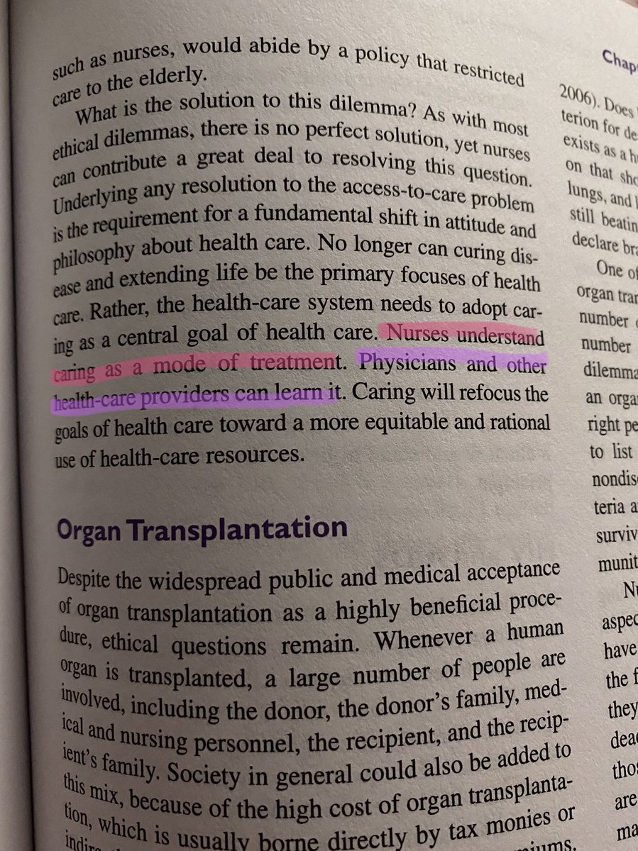 From a 2008 NP textbook: ‘Nurses understand caring as a mode of treatment.  Physicians and other healthcare-care providers can learn it”  What a bunch of condescending nonsense!