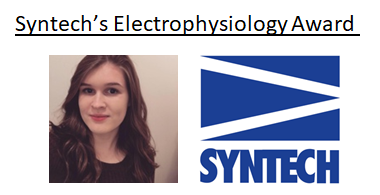 ChemEcol_org's tweet photo. Congratulations Laura Pickett (@AcadiaU, Canada) who received the Syntech's Electrophysiology award for her work on Ixodes scapularis! #chemicalecology https://t.co/NN8dxWUgXg