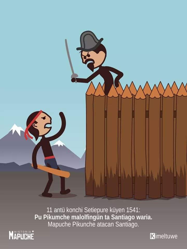 kimeltuwe's tweet photo. Taiñ ngoymanuam / Para que no lo olvidemos
#11DeSeptiembre #mapuche #mapudugun #michimalonko https://t.co/aGrON25uCI