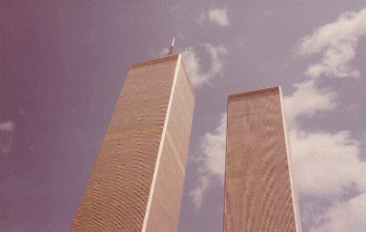 I think i only took 2 photos of the World Trade Center towers ever. I snapped  this 1982 image with my trusty plastic Kodak 110 camera. God bless us all. God bless America.🇺🇸 🙏🏽❤️ 9/11 here’s to healing and hope in our hearts.