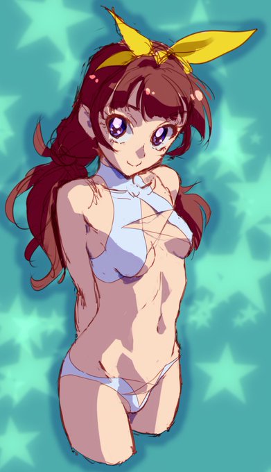 skeb作業中だからありもの線画に着彩だけでお茶を濁すマン 