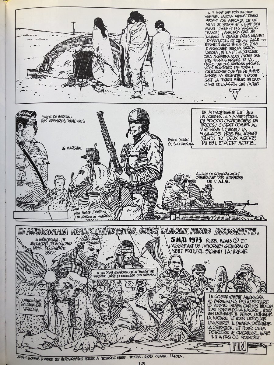 Moebius, Gir, « Wounded Knee » 