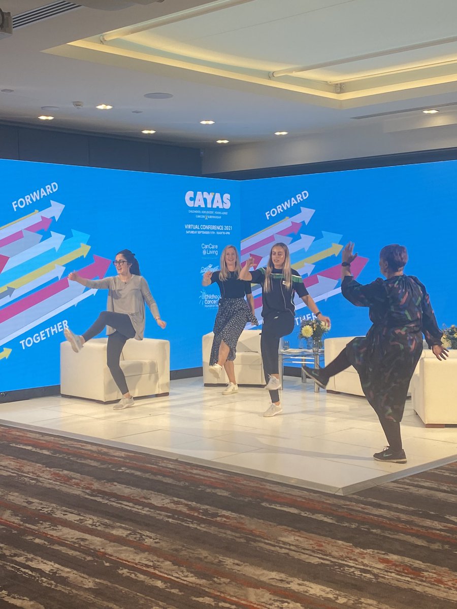 cayasireland's tweet photo. Let’s get moving ! @ScheryllAlken @NiamhyOS @exwell_medical Fiona Skelly !! #CAYASIreland @CanTeen_Ireland https://t.co/D9VFtUJgFk