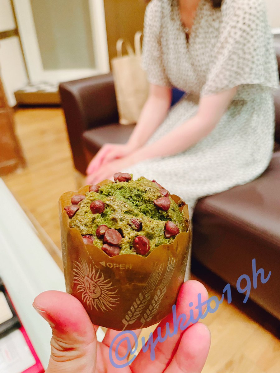 素敵な手作りカップケーキ🤭🤭
何気なく嬉しくなるようなもの準備してくれる女子力の高さに感激😭
いつもありがとう！！

これから色々と美味しくいただきます😝✨

#オフパコ #仙台