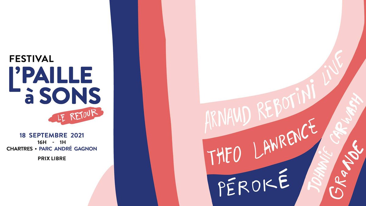 Samedi 18 septembre de 16h à 1h, retrouvez le festival <a href="/lpailleasons/">Festival L'Paille à Sons</a>, organisé par l'association Les sons du sous-sol, au parc André-Gagnon. Au programme : GRaNDE, Johnnie Carwash, Théo Lawrence, Péroké et Arnaud Rebotini 🎶🌞► bit.ly/festivallpaill…