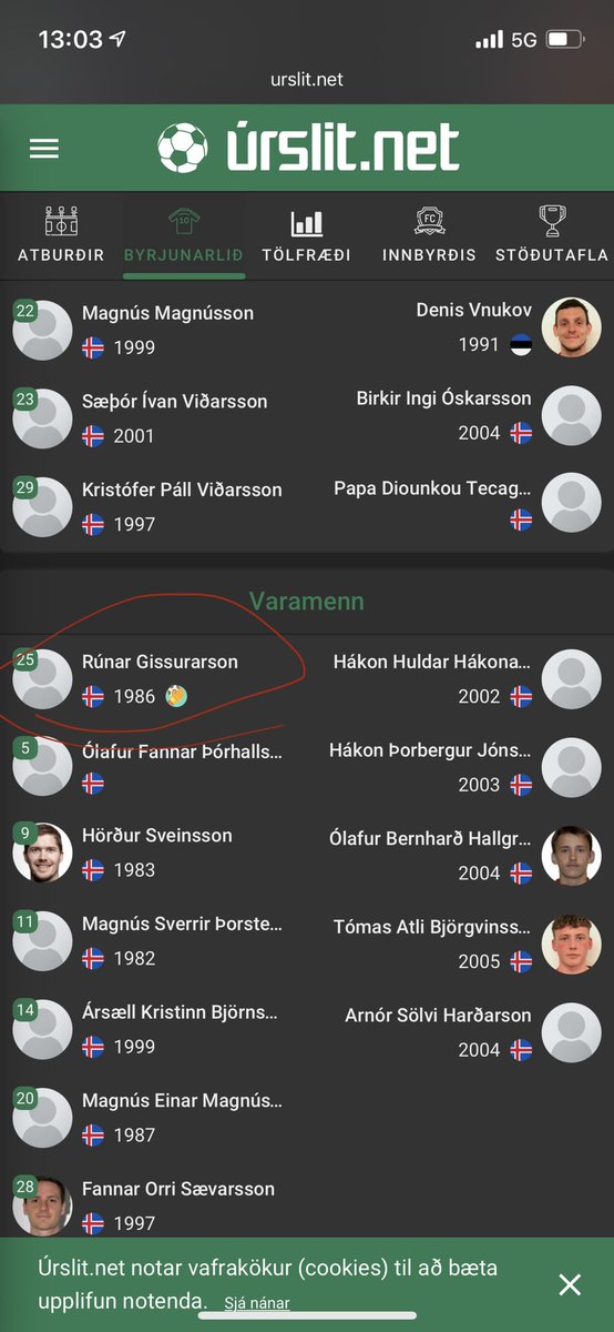 Agabann á Rúnar?🧐