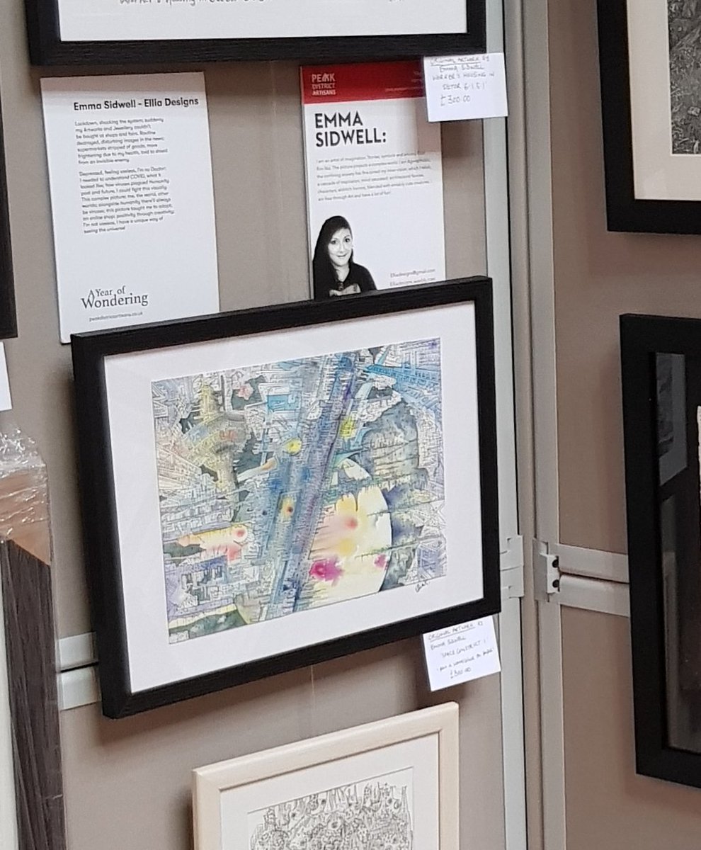Very excited to have just sold this Original Artwork at the Dome Fair 'Space Construct 1' 😀 l have started a Space Construct 2 but l think it will be a while before it's built!

Open today until 6.00 &amp; open tomorrow at 10.00 - 4.30