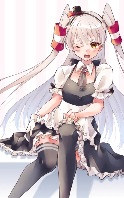 多分続く陽炎型メイド服シリーズ:天津風
#艦これ 