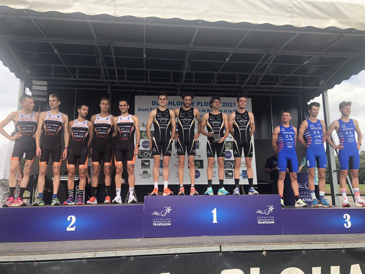GP Duathlon étape 4
🚩 Plouay (56)
Le podium D1 Hommes par équipe
🥇Les Sables Vendée
🥈Team Noyon
🥉<a href="/MONTLUCONTRI/">MONTLUCON TRIATHLON</a> Montluçon triathlon
#FFTRI