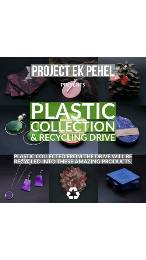 Every Action Matters 🌱
Project Ek PEHEL Presents Plastic Collection and Recycling Drive 🌱
#missearth #missearthindia #missdivinebeauty
@MissEarth
@divinegroupind1 
#saveearth