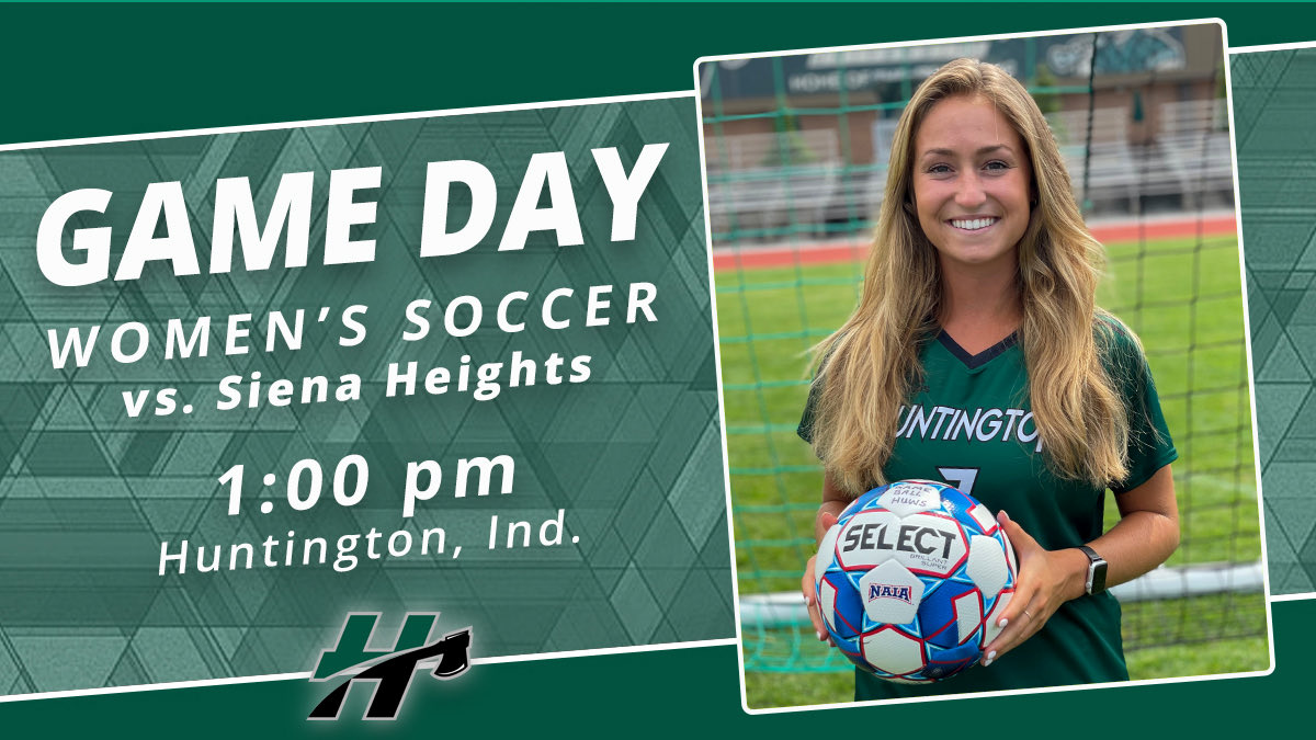HU_Sports's tweet photo. WSOC | #GAMEDAY!
Home turf advantage for #HUWS today as they host Saints this afternoon
โฝ๏ธ @HUWS vs. Siena Heights University
๐ 1:00 pm ET
๐King Stadium | Huntington, IN
๐บ https://t.co/lPji1PTjzr
๐ https://t.co/udEQtGXidi
#LetsGoHU๐ฒโฝ๏ธ https://t.co/klEeJrgXbA