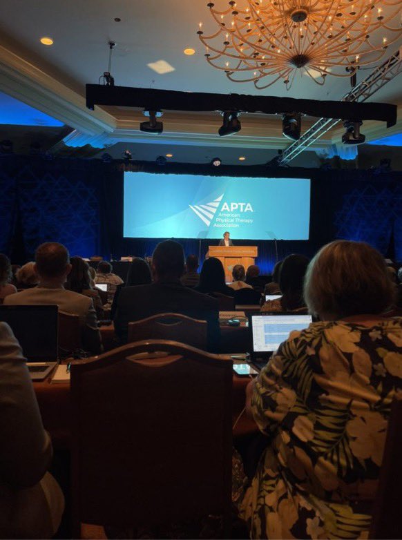 Our student delegates, Chase Kuhn and Kevin Hazel are in attendance at today’s HoD! 

They will be speaking on RC1-21 Amendment C to give the Student Assembly 2 votes in the House of Delegates. 

#APTAHOD #APTA100