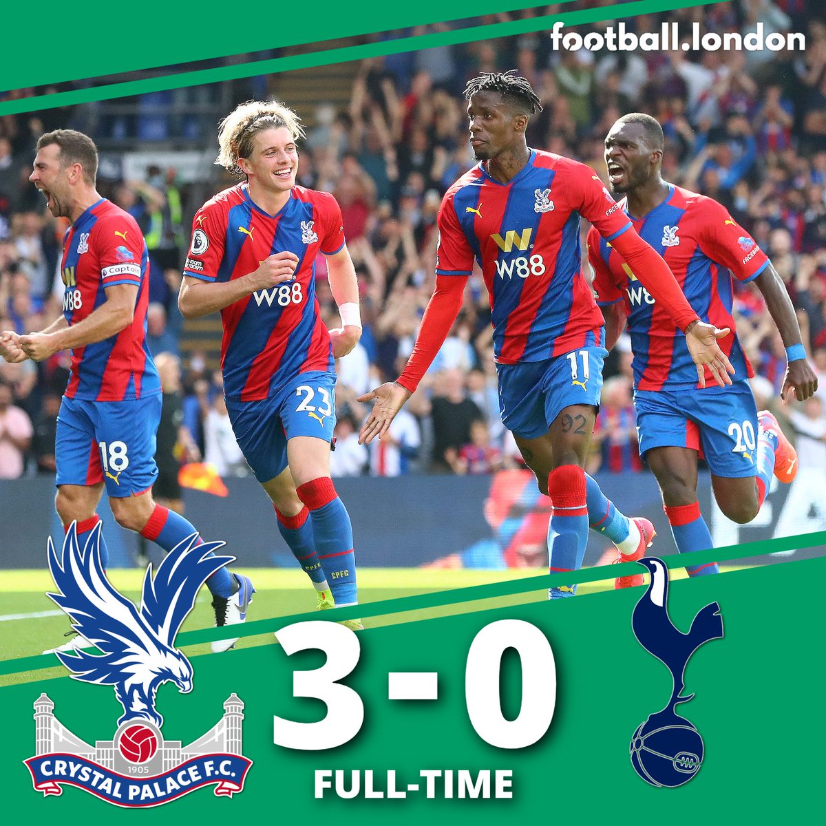 AdvertiserCPFC's tweet photo. What a performance. What a result. https://t.co/Otv9bxAXnO