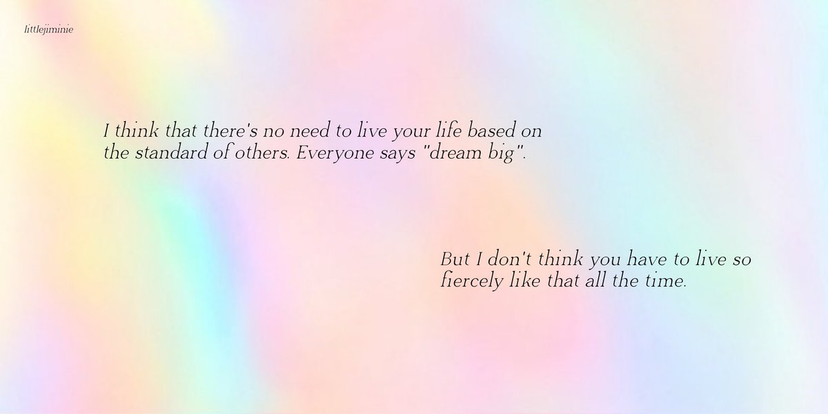 filterjmin's tweet photo. comforting words from namjoon 🌱🐨 https://t.co/Eyr8abfO14