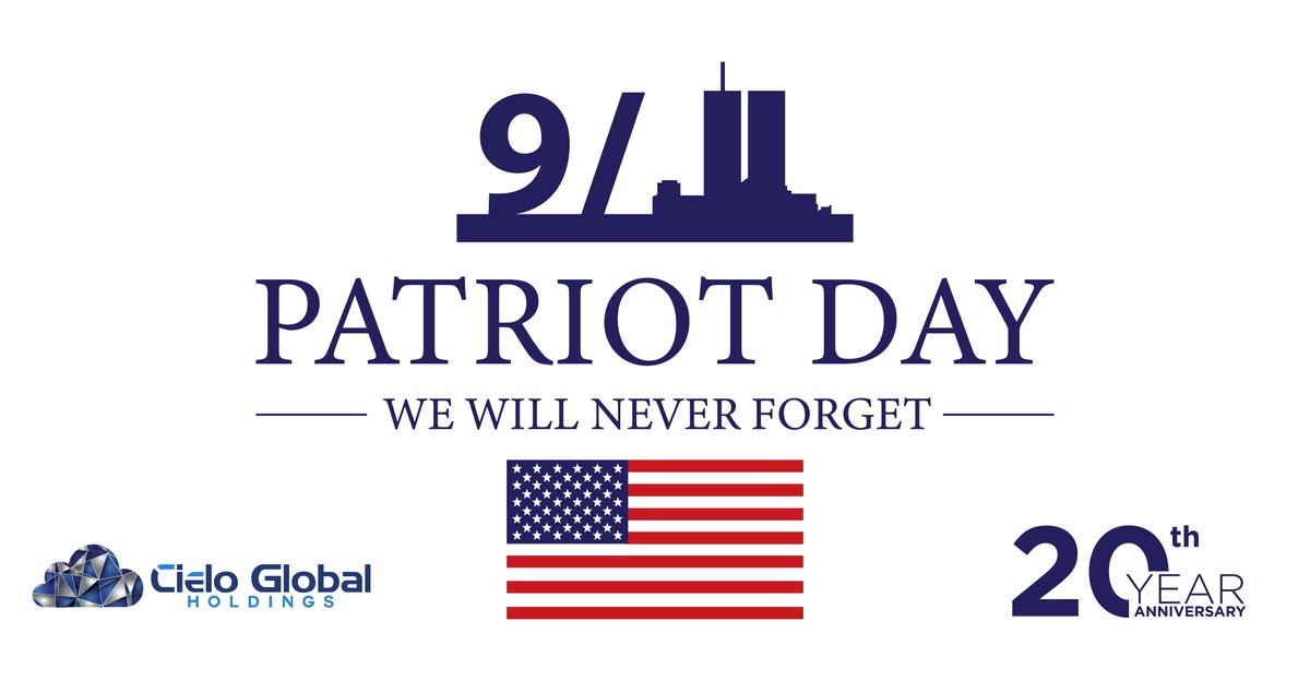 CGHoldings's tweet photo. “You can be sure that the American spirit will prevail over this tragedy.” — General Colin Powell

We will never forget the tragedy of 9/11 and we honor those we lost on this #PatriotDay. #September11 #NeverForget https://t.co/sivCbIUSSt