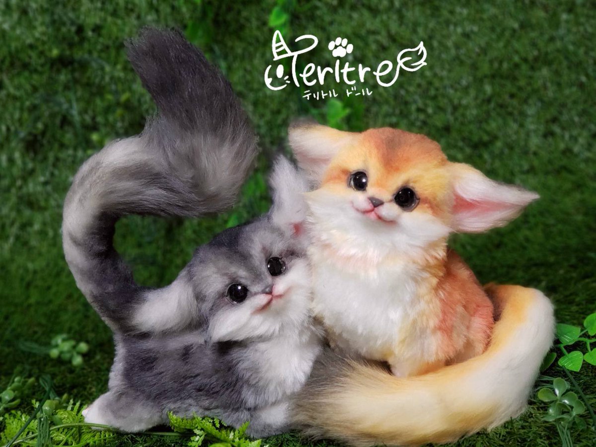 テリトルドール様 アートドール フェネコ 黒 フェネコ アートドール テリトルドール様 フェネコ 黒