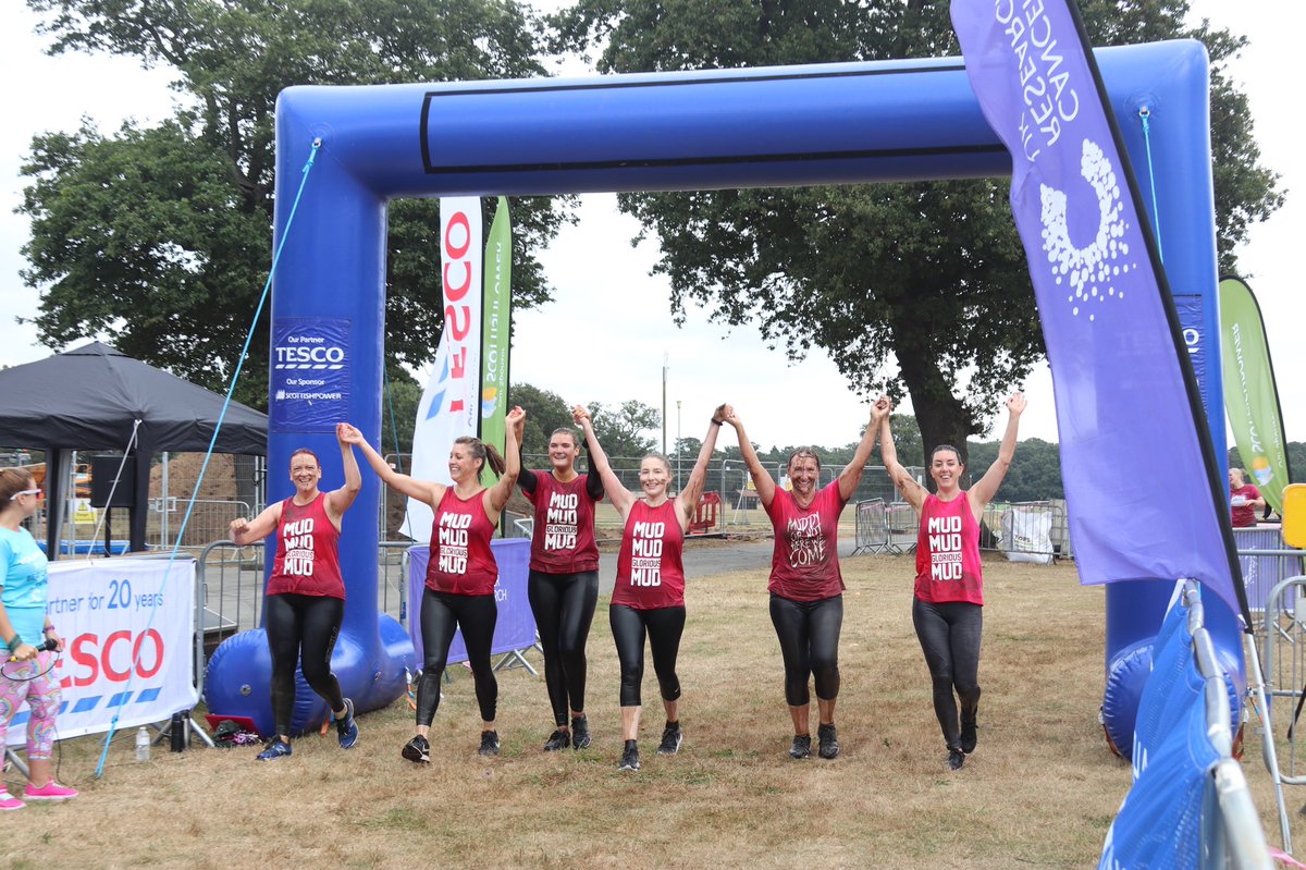 VertasGroup's tweet photo. They’ve done it! 5K #PrettyMuddy ✅🏃🏼‍♀️

Well done to our #VertasFamily who ran, walked and got #PrettyMuddy at today’s @CR_UK @raceforlife in #Ipswich. 🏅 A huge thank you to all the volunteers! https://t.co/9WPIOIL33W