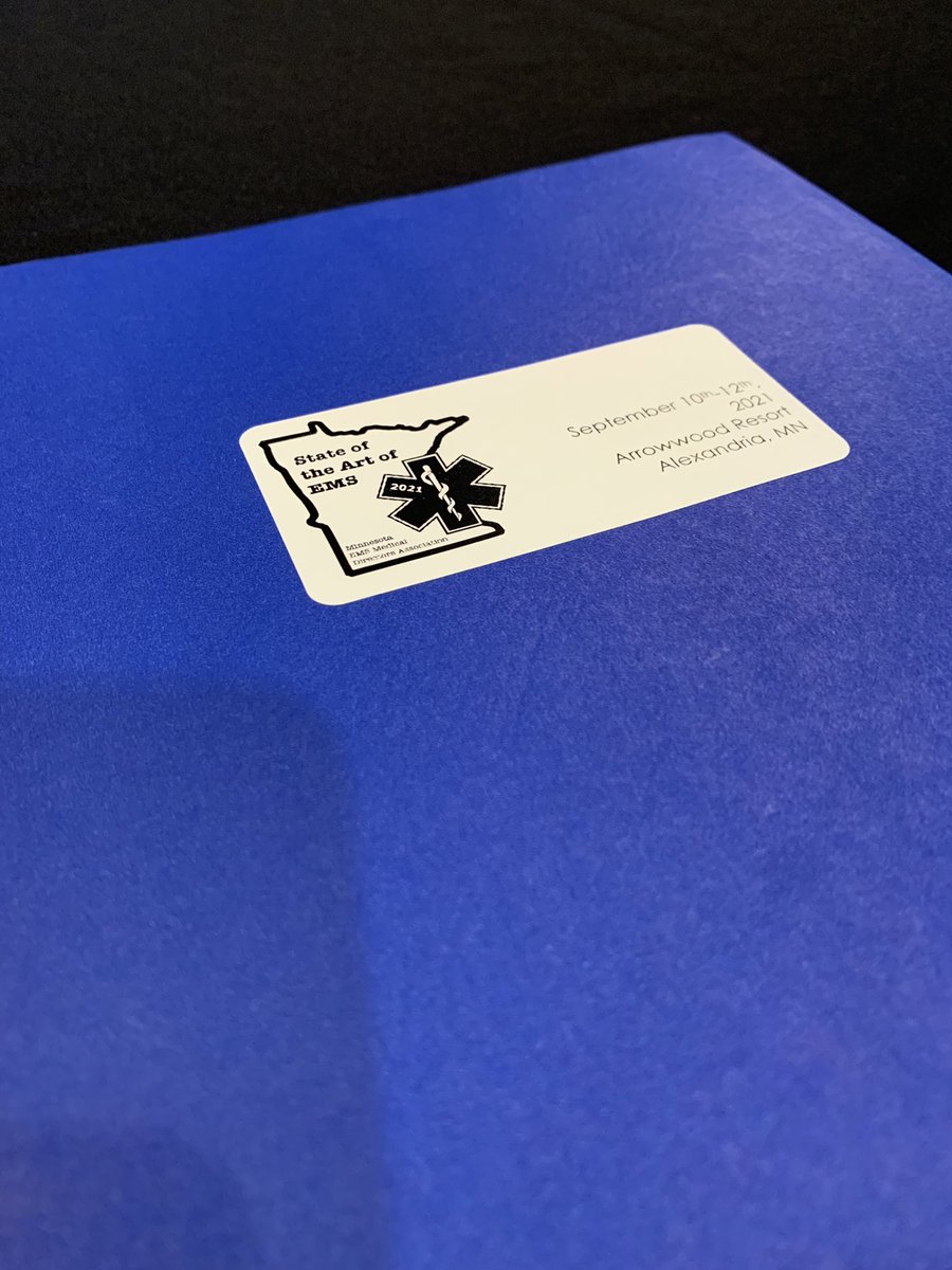 caroledmd's tweet photo. Good morning from the Minnesota EMS Medical Director’s Conference! https://t.co/Tgf2PVvvhR