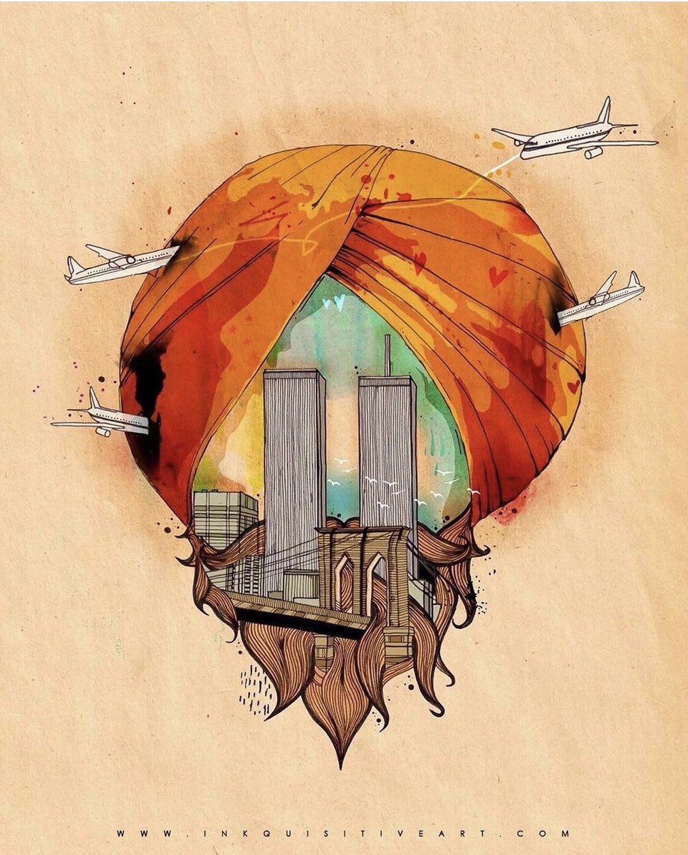 Prabhpreettweet's tweet photo. 9/11: We will never forget the people who lost their lives and everyone affected 20 years ago today on the 11th September 2001. 

The 9/11 attacks also directly affected the Sikh community.

#stophatecrime #stopdiscrimination #911Memorial #911Anniversary https://t.co/y9jpxFbMfc
