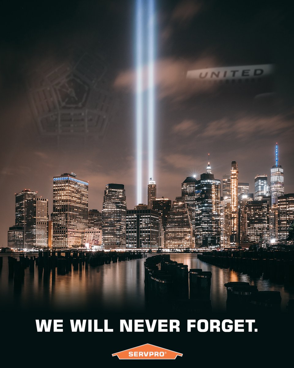 Today, we remember the lives of those who perished in the terrorist attacks on the World Trade Center, Pentagon, and United Airlines Flight 93 on Sept. 11, 2001. We will never forget.