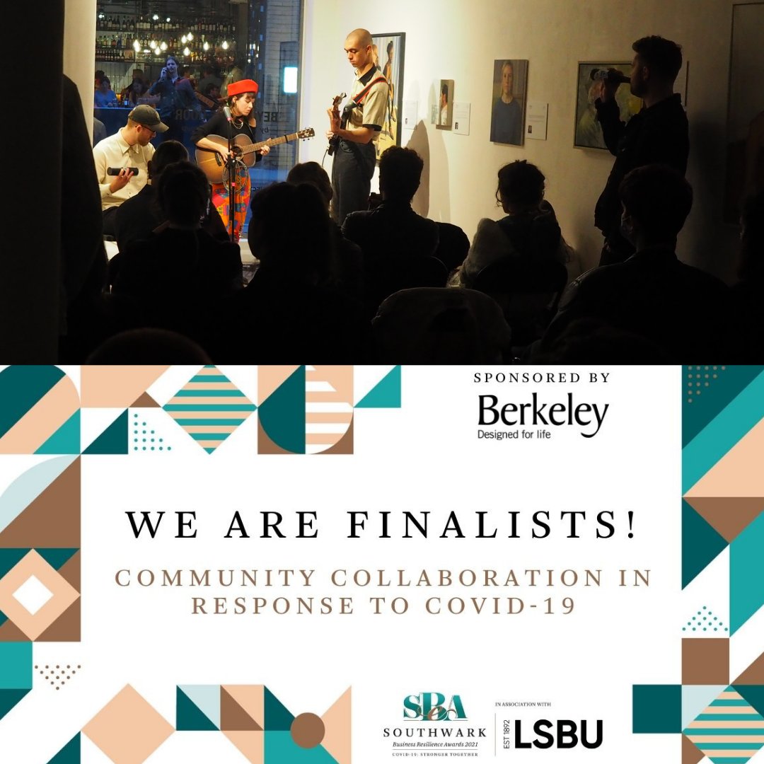 One week left to vote for us in the Southwark Business Resilience Awards (link in bio)
.
We are finalists in the ‘Community Collaboration In Response to COVID-19’ Category