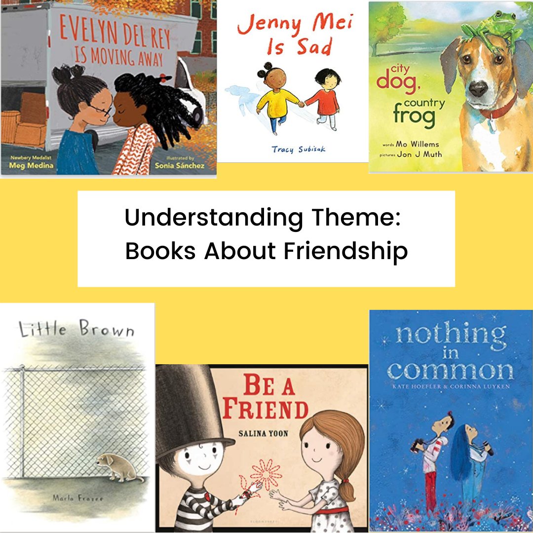 frankisibberson's tweet image. This week’s Text Set-Understanding Theme: Books About Friendship ayearofreading.org/2021/09/11/fra… #kidlit #MentorTexts #TextSets