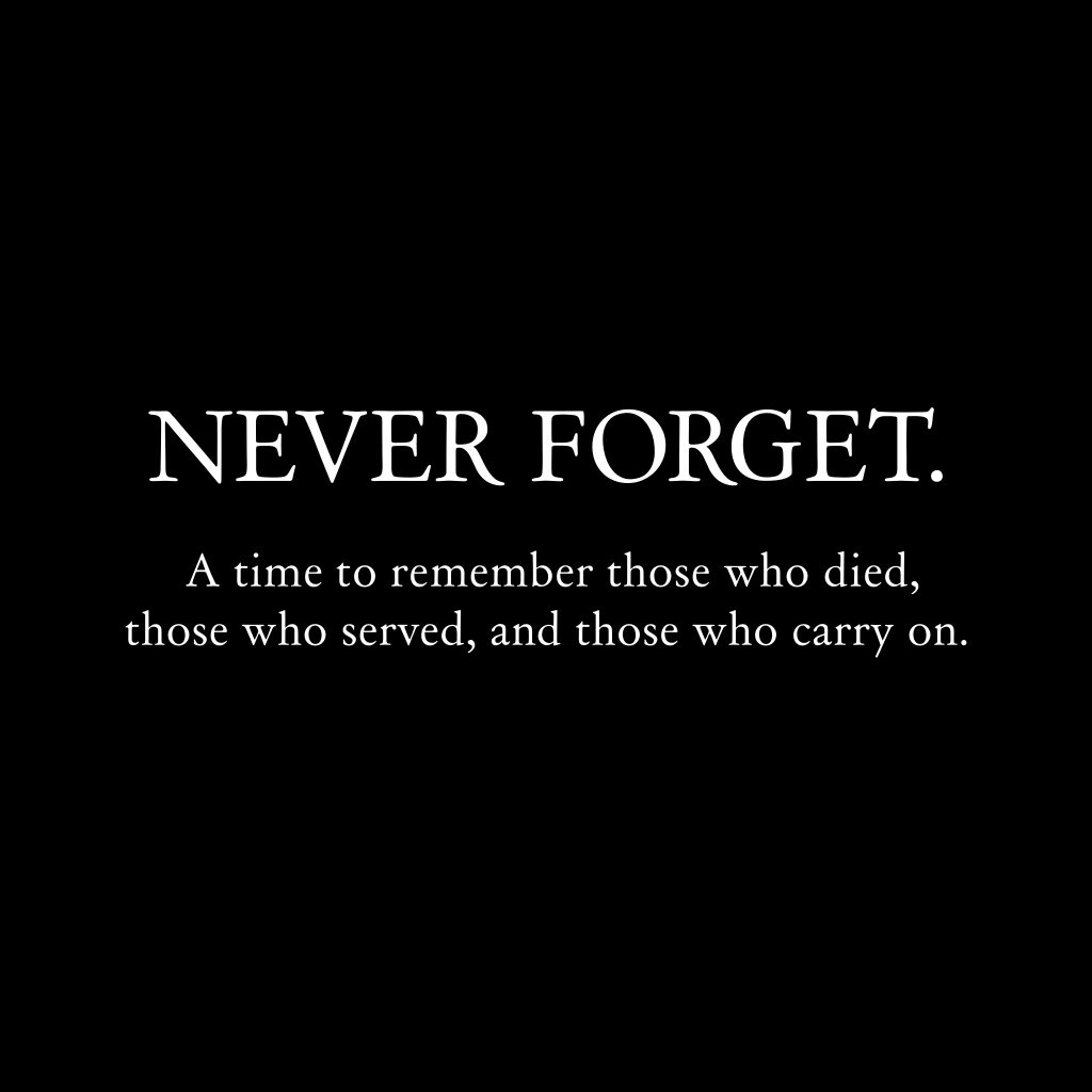 #NeverForget #PatriotDay