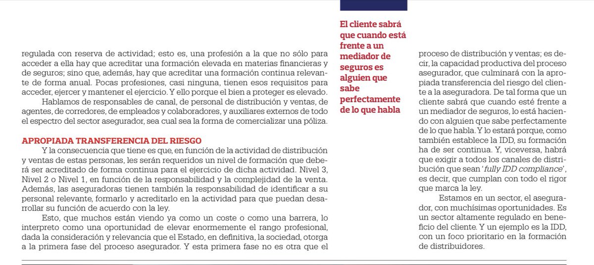 📣 #Artículo(2021): “La IDD, foco prioritario en la formación de distribuidores”. <a href="/PymeSeguros/">PymeSeguros</a> PymeSeguros, nº 107. Págs. 36-37.
🌐
Léelo aquí:
pymeseguros.com/sites/default/…