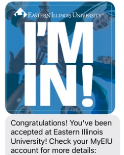 rmavid's tweet photo. We have our first college acceptance for the Class of '22!  Even better, it is the student's DREAM school!  #RMHSAVIDsDecadeofDreams @eiu @HartRMHS214 @AVIDMWStates @AVID4College https://t.co/2f8ANdhMm6